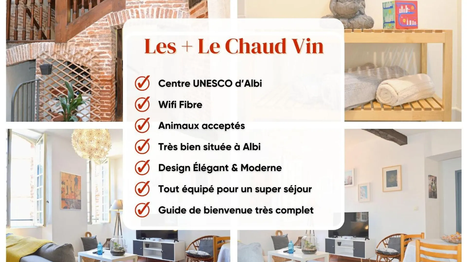 Apartment Le Chaud Vin - Centre Historique Albi - Zone Unesco - Animaux Acceptes